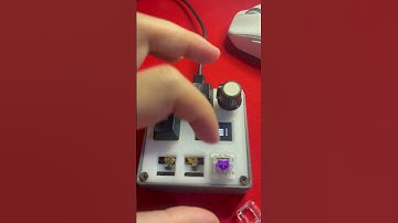 Make own analog macro keyboard like wooting, analog switch modified #keyboard #wooting #analogswitch