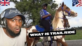 America Is COMPLETELY Different! - British Reaction to Texas Trail Riding