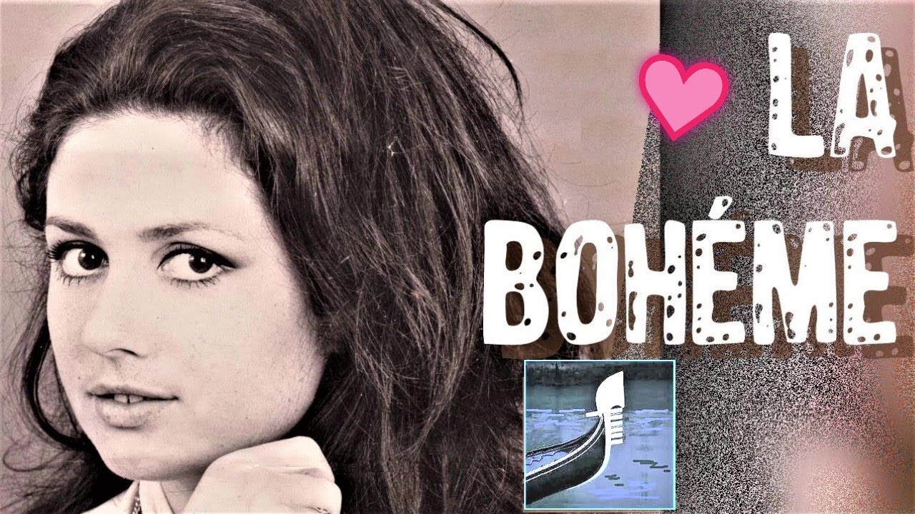 GIGLIOLA CINQUETTI "LA BOHÉME" (by Charles Aznavour from the LP La