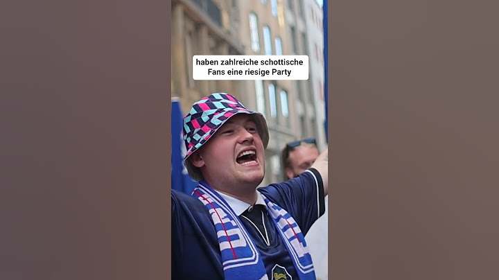 Dudelsackspieler kippt um: So feiern die Schottland-Fans die EM