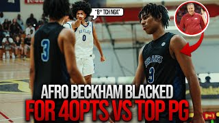 #1 Beckham Black VS SH*T TALKER & DROPPED A 40BALL (Calipari Commit) screenshot 4