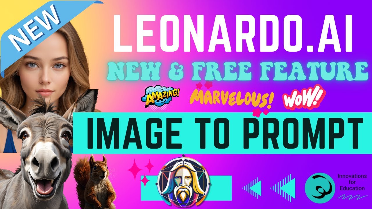 FREE Image to Prompt Generator | Image to Prompt Tool w/ Leonardo AI | Image to Text Tutorial