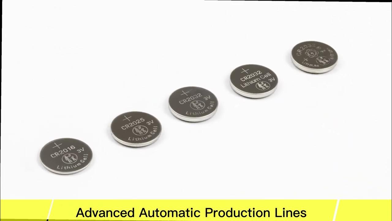 TDRFORCE CR2016 Lithium battery 3V button cell YouTube