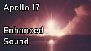 Apollo 17 Launch with Enhanced Sound!