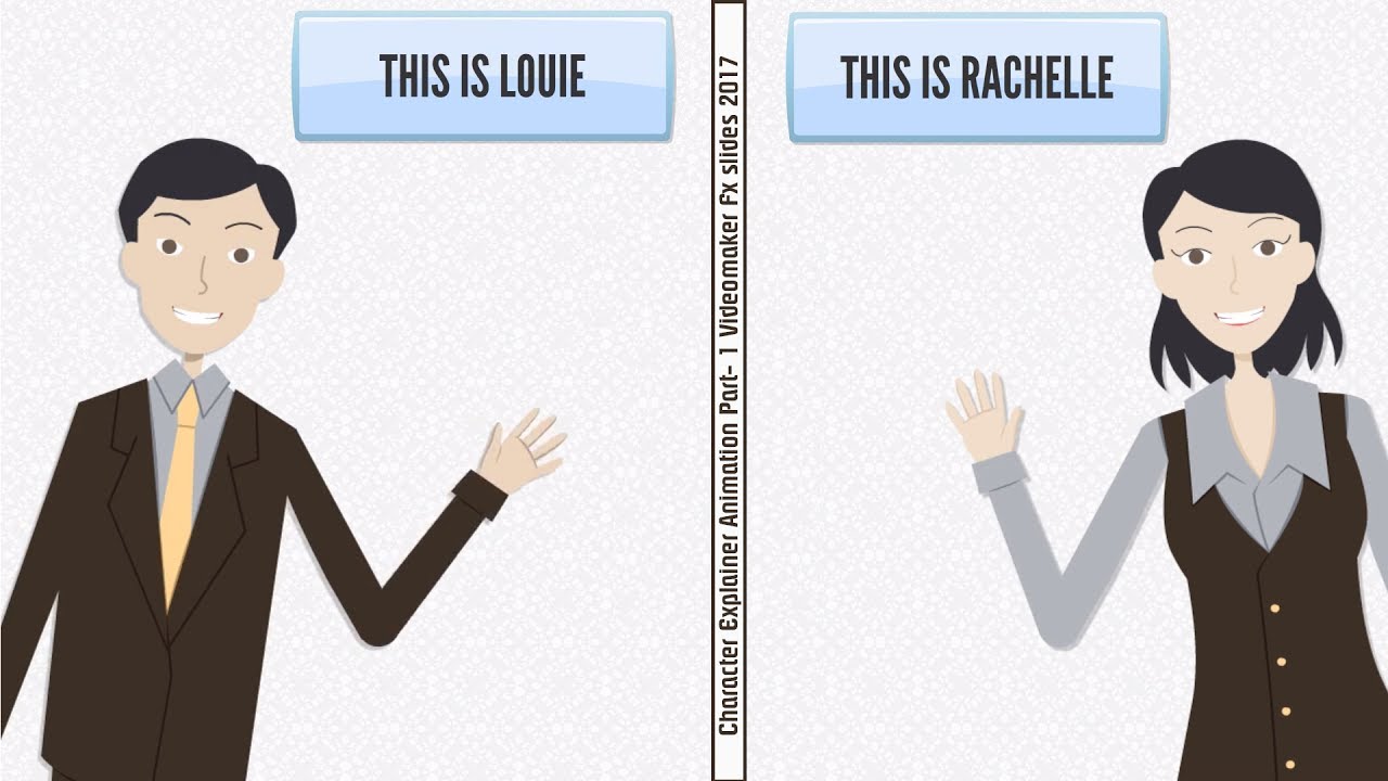 Character Explainer Animation Part- 1 Videomaker Fx slides 2017