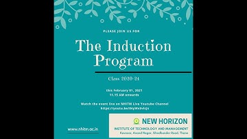 First Year Induction Program