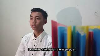 CONTOH WAWANCARA KERJA DALAM BAHASA INGGRIS (JOB INTERVIEW)