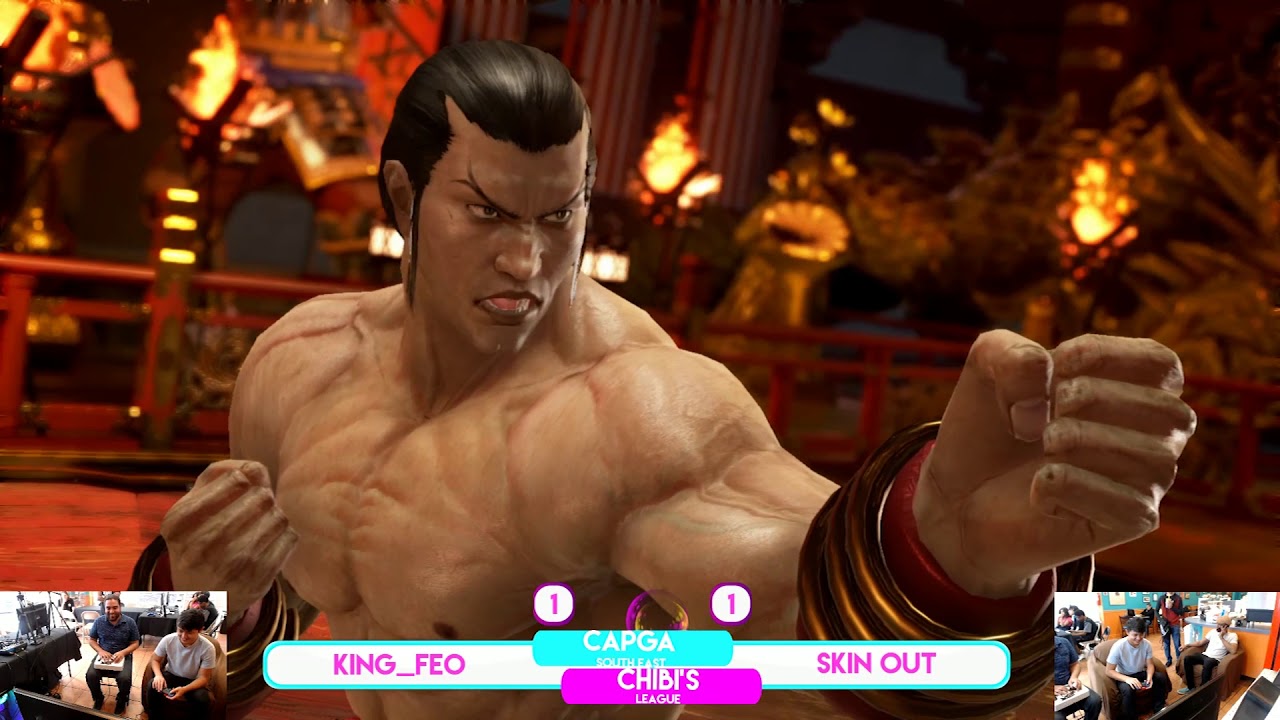 Capga's Tekken 7 Tournament January 20, 2018 King Feo vs Skin Out