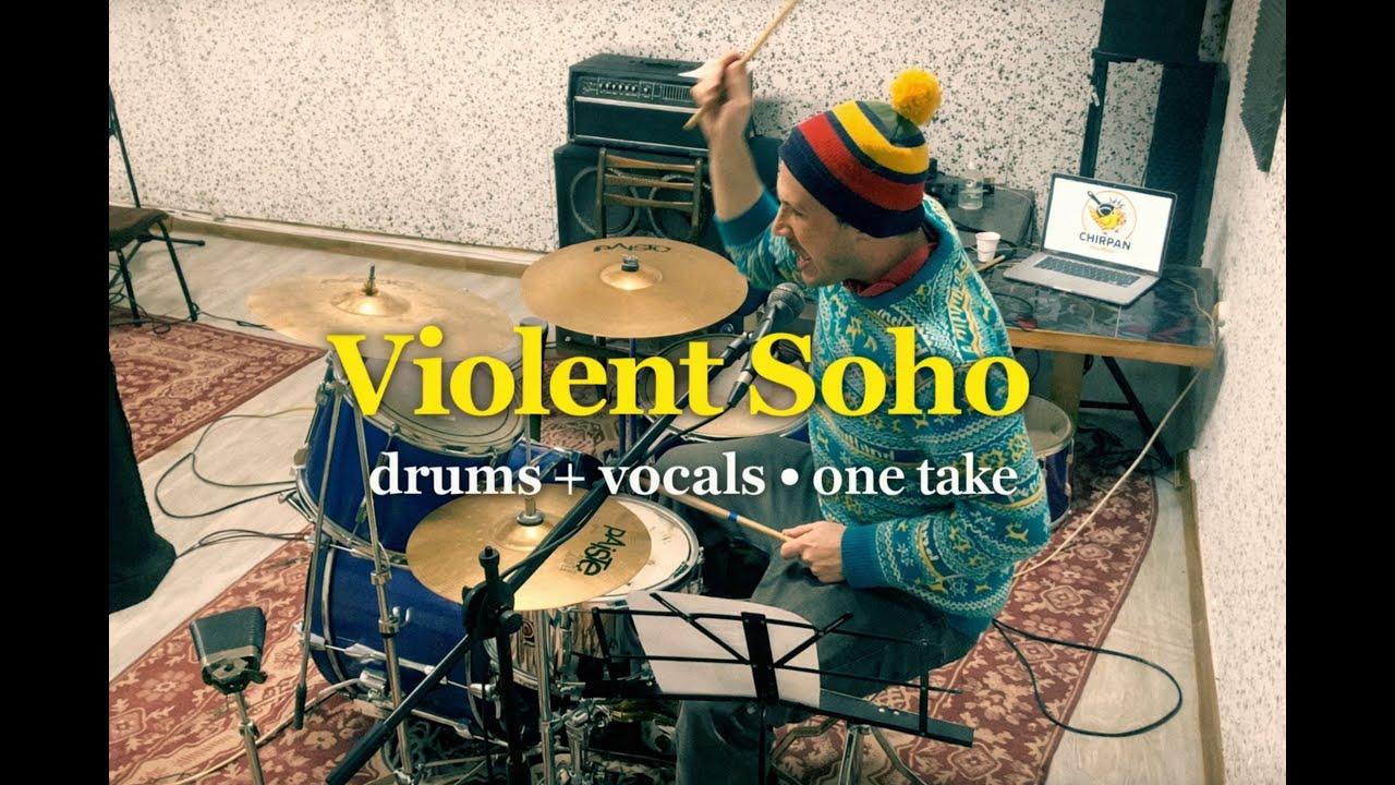 Violent Soho – A-OK | One-Take Drums & Vocals