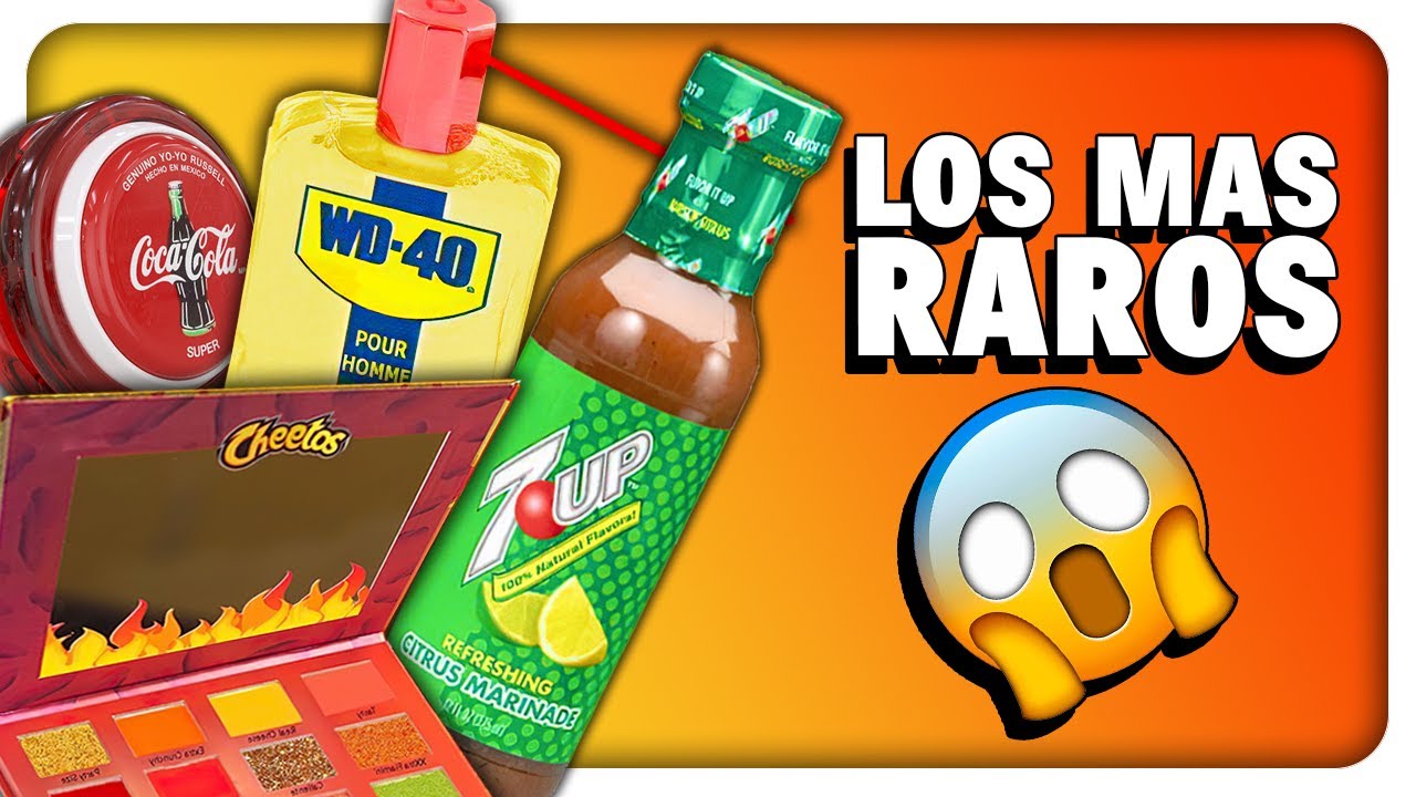 LOS PRODUCTOS MAS EXTRAÑOS VENDIDOS POR MARCAS