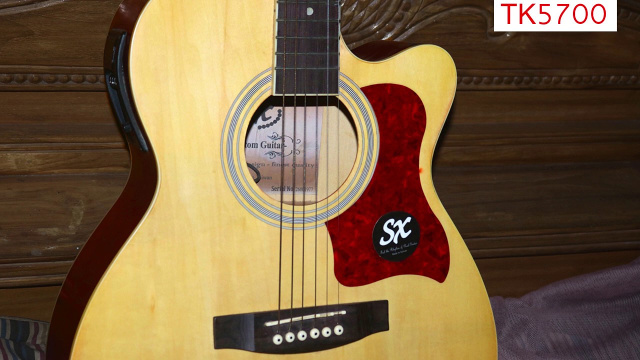 SX electric acoustic guitar (4 band equalizer system)price 5700tk