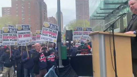 John Samuelsen at 101 Rally
