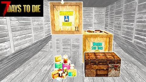 MORNING OF LOOT 7 Days to Die Day 21 Part 1 Alpha 19 Gameplay