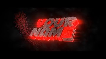 FREE 3D Intro Template #108 - Blender Only