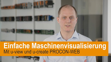 Automatisierung mit u-view Touch Panels, IPCs und der Visualisierungs Software u-create PROCON-WEB.