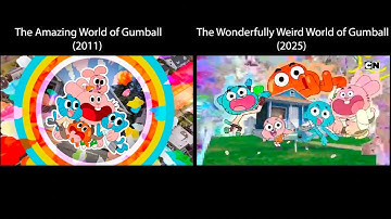 NEW Vs. OLD Gumball Intro Song