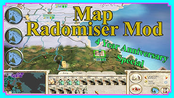 Map Randomiser Mod | Armenia Playthrough #2 | Rome Total War | 4 Year Anniversary Special