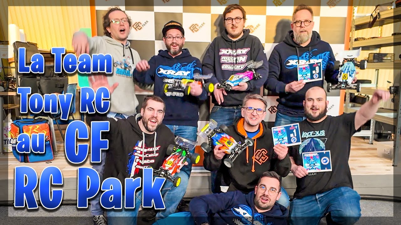 La team Tony RC au Championnat de France TT1/10 du RC PARK