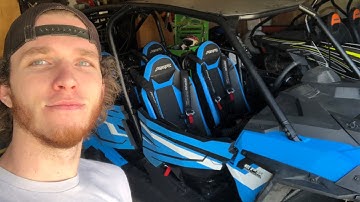 4 Seat RZR 1000 CRASHED and STRIPPED