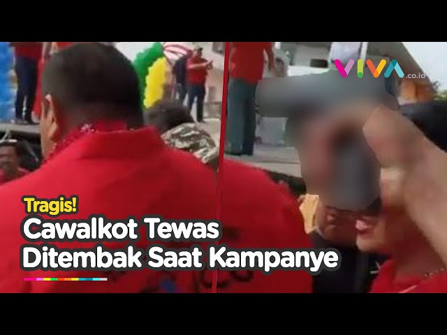 Detik detik Calon Wali Kota Tewas Ditembak dari Jarak Dekat class=