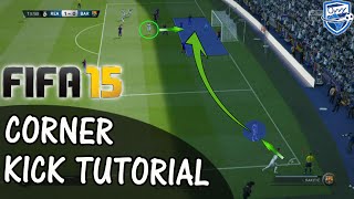 FIFA 15 Corner Kick Tutorial / Best Way To Score From Corners / Tips & Tricks / Best FIFA Guide screenshot 2