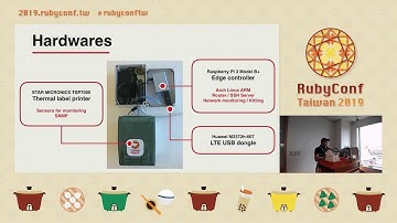 RubyConf Taiwan 2019 - Reliable distribution system with Ruby x IoT by Shinsuke IMAI