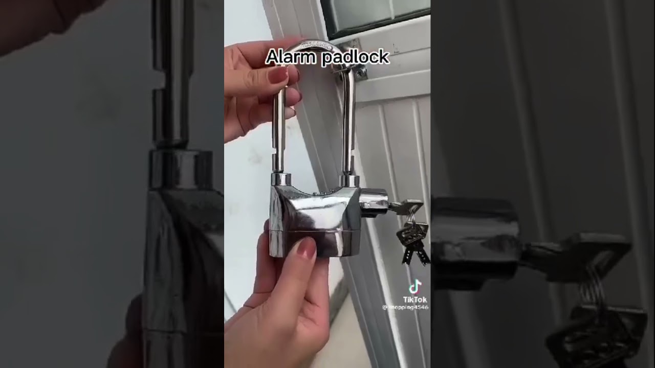 Security Alarm Padlock 