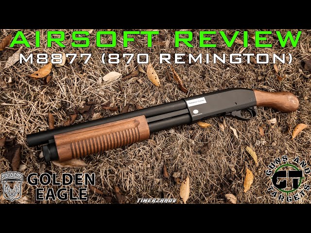 Fusil à Pompe GR 870 Golden Eagle Full Métal Long à Gaz, ge00018 airsoft