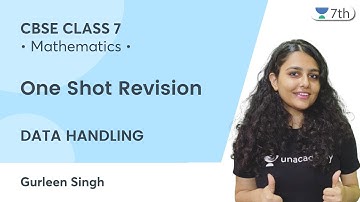 One Shot Revision | DATA HANDLING | Maths | Unacademy 7th | Gurleen Singh