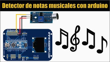 Detector de notas musicales con arduino