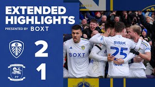 Extended highlights | Leeds United 21 PNE | EFL Championship