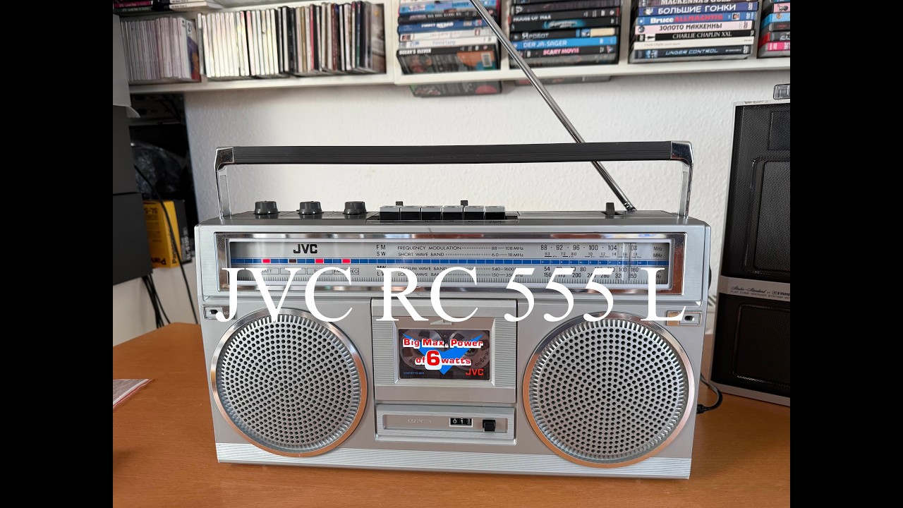 JVC RC-555L. Japan Victor Company. Golden 804ever. - YouTube