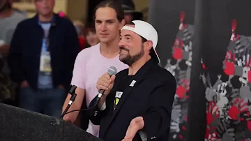 Jay and Silent Bob Handprint Ceremony