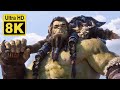 World of warcraft Cinematic: &quot;Safe Haven&quot; 8k (Remastered with Neural Network AI)