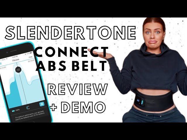 Slendertone Connect Abs Belt - REVIEW + DEMO with app