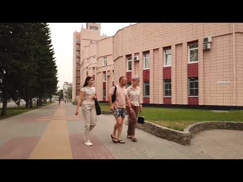 Siberian City Walk | Barnaul, Russia, 4k