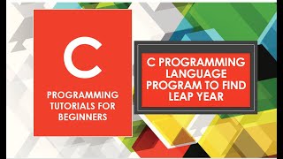 C program to find leap year or not | C programming tutorials | C programming for beginners #Shorts