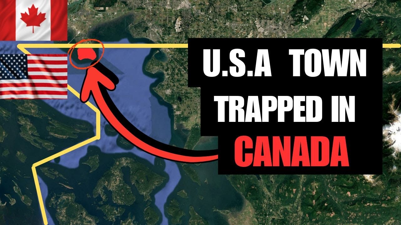 The Secret U S  Town Trapped in Canada