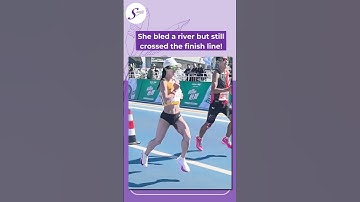 She Bled, She Ran, She Conquered! 💪🩸 #PeriodPride #MarathonGoals #BreakingBarriers