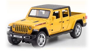 Jeep Rubicon Wrangler Gladiator 132 Pickup Alloy Car Model Diecast