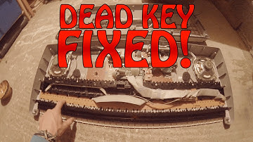 Dead Key Fix on Yamaha PSR 275 & 280 Electronic Keyboard - Quick & Easy!