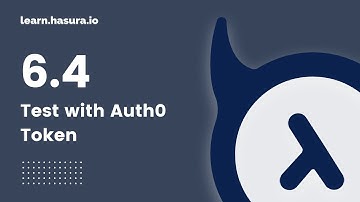 6.4 Test with Auth0 Token