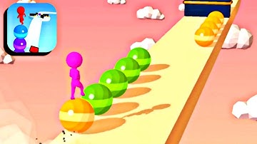 Stack Rider 🟡🌈🌟 All Levels 117-118 Gameplay (iOS,Android)