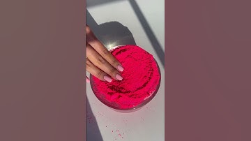 Adding TOO MUCH pigment to slime 😰