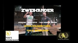 Zweihander (two-handed sword) recreation by Tod's Workshop