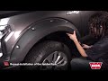 WARN 4X Fender Flares Install