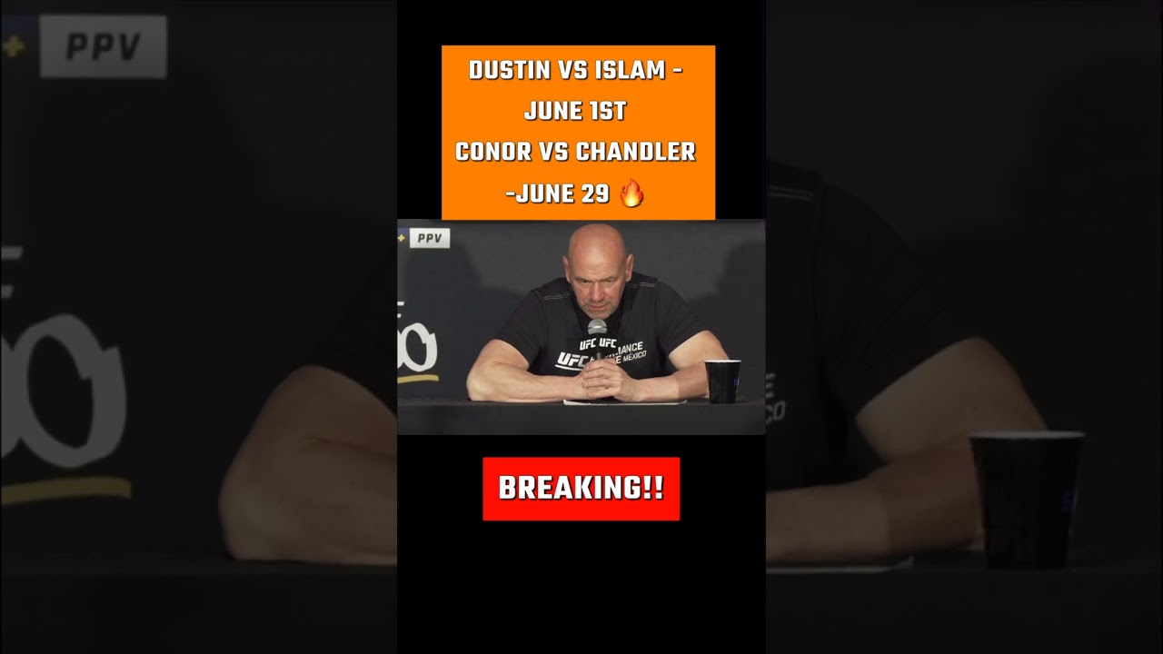 BREAKING NEWS fight announcement! 
