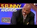 5 FUNNIEST ANSWERS On Family Feud USA! Bonus Round