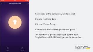 Features in Smart Life app: Create a group of lights