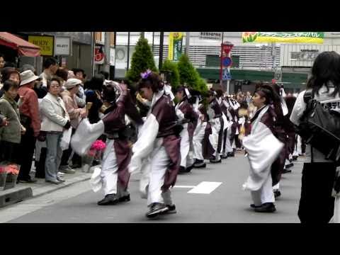 江戸の華（＋轟太鼓）さん／豊島区フラワーフェスティバル2011